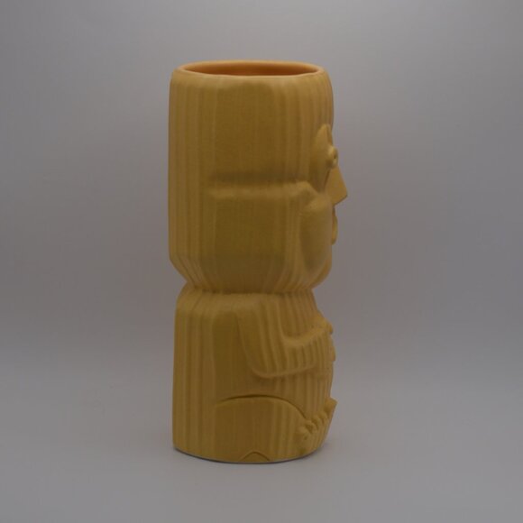 MunkTiki 2000 Yellow 7.25 inch Tiki (74 of 100 King Tubby Paul Neilsen) - Picture 4 of 8
